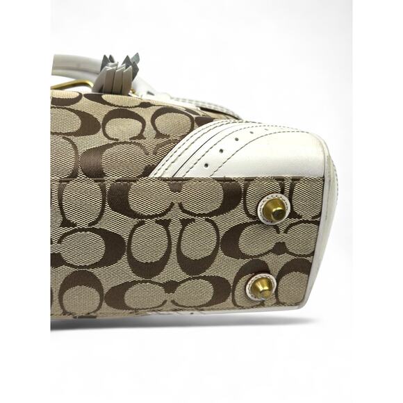 Coach Vintage Y2K Hampton Signature Satchel - Picture 12 of 16